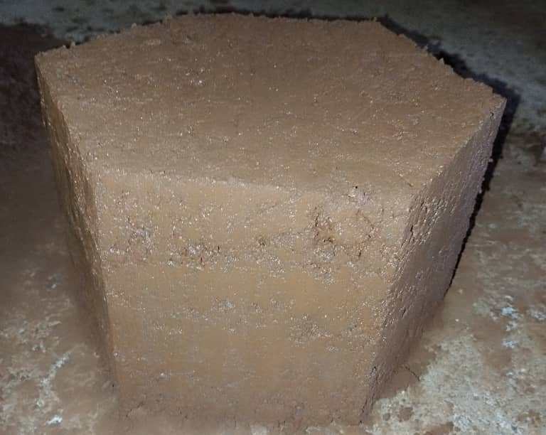 Pavé en terre